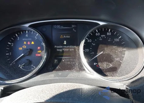 2016 Nissan Rogue Sv из США, поврежденный, VIN 5N1AT2MV9GC867396